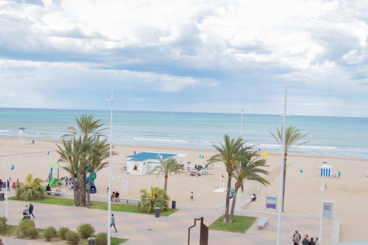Impresionantes Vistas En Primera Linea Playa de Gandia Exterior foto